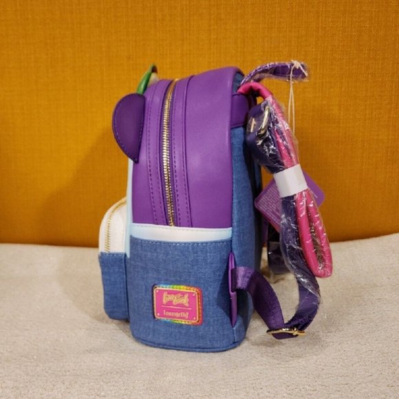 Loungefly Lisa Frank Panda Painter Cosplay Mini Backpack NEW